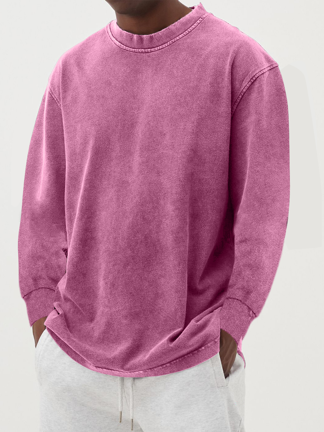 T-Shirt Maniche Lunghe Minimal | Comfort Quotidiano
