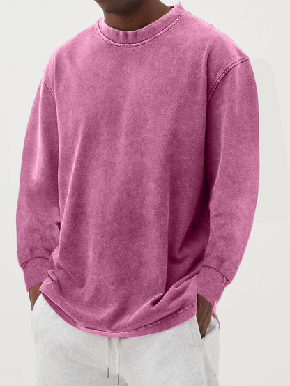 T-Shirt Maniche Lunghe Minimal | Comfort Quotidiano