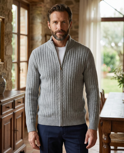 Gilet Zip Elegante Classico | Comfort Quotidiano e Stile Pulito