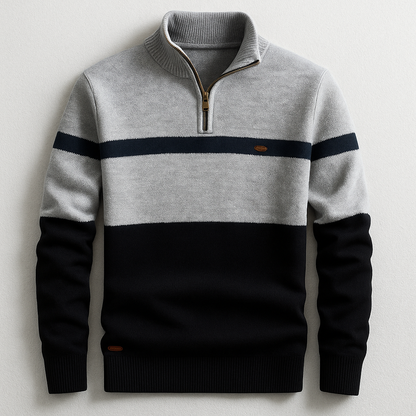 Maglione con Zip al Collo | Comfort e Stile Moderno