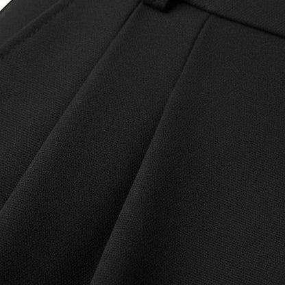 Pantaloni Vita Alta con Gamba Larga e Taglio Dritto | Ideali per Look Eleganti e Ufficio