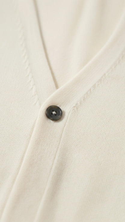 Cardigan con Bottoni e Scollatura V in Cotone | Ideale per la Stagione Primaverile ed Estiva