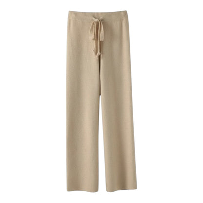 Pantaloni con Vita Elastica e Gamba Dritta con Vestibilità Comoda | Ideali per Uso Quotidiano