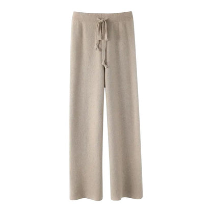 Pantaloni con Vita Elastica e Gamba Dritta con Vestibilità Comoda | Ideali per Uso Quotidiano