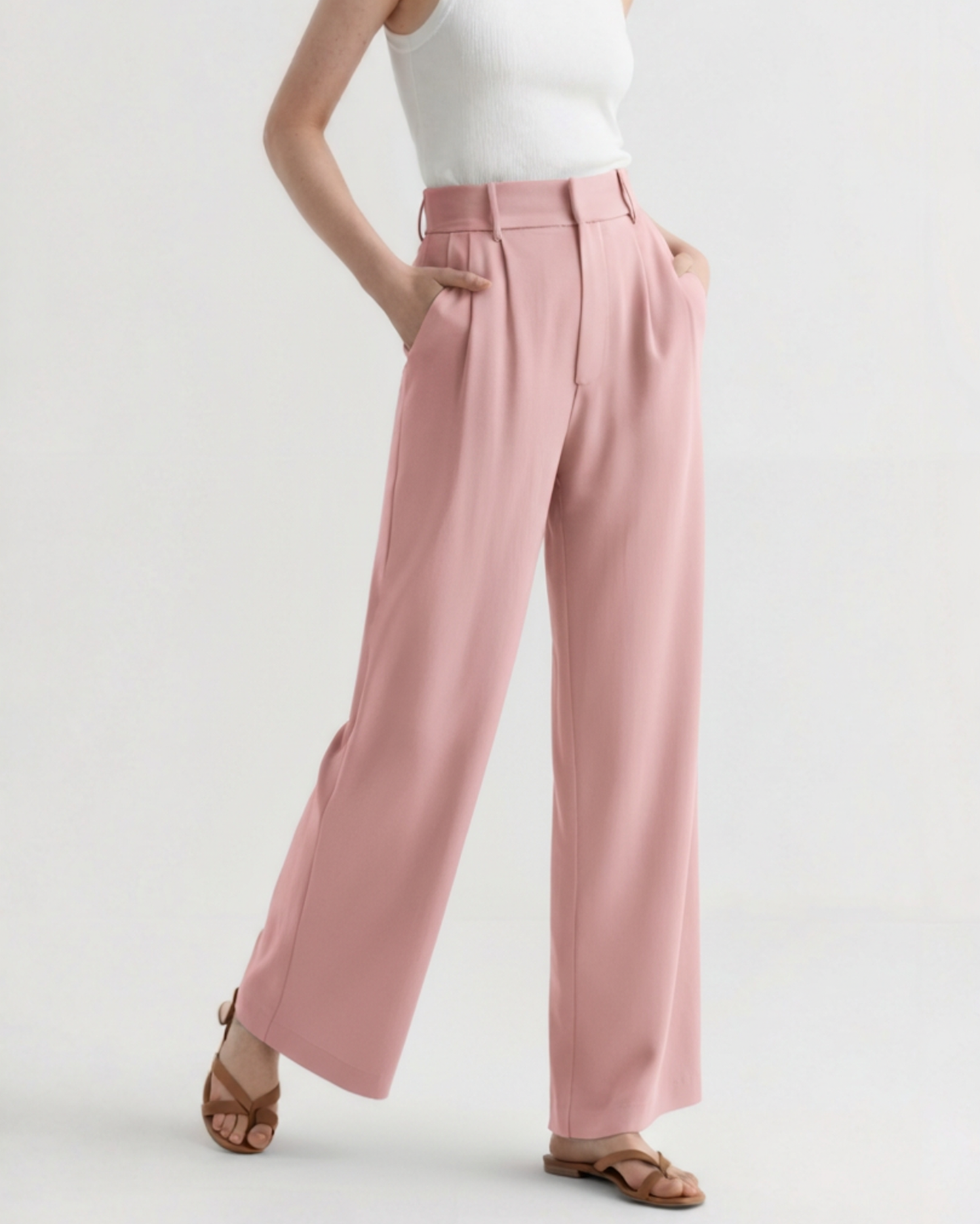 Pantaloni a Gamba Larga Donna | Vestibilità Elegante