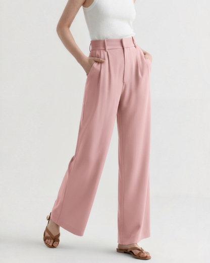 Pantaloni a Gamba Larga Donna | Vestibilità Elegante