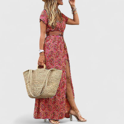 Abito Maxi Sofisticato | Stile Ricercato e Vestibilità Strutturata