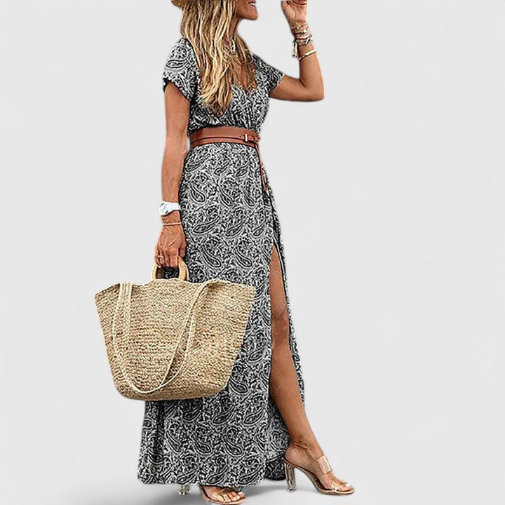 Abito Maxi Sofisticato | Stile Ricercato e Vestibilità Strutturata