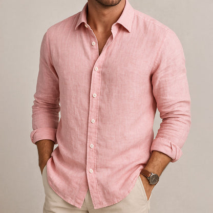 Camicia in Lino Traspirante | Stile Essenziale Leggero