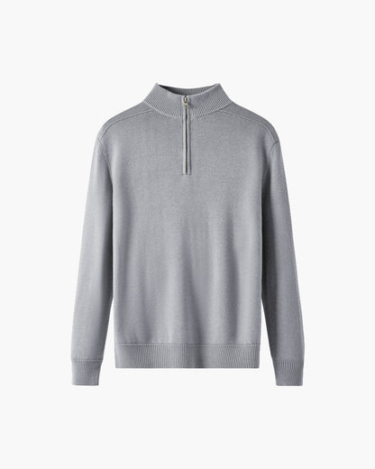 Maglione in Lana Merino con Zip | Comfort ed Eleganza