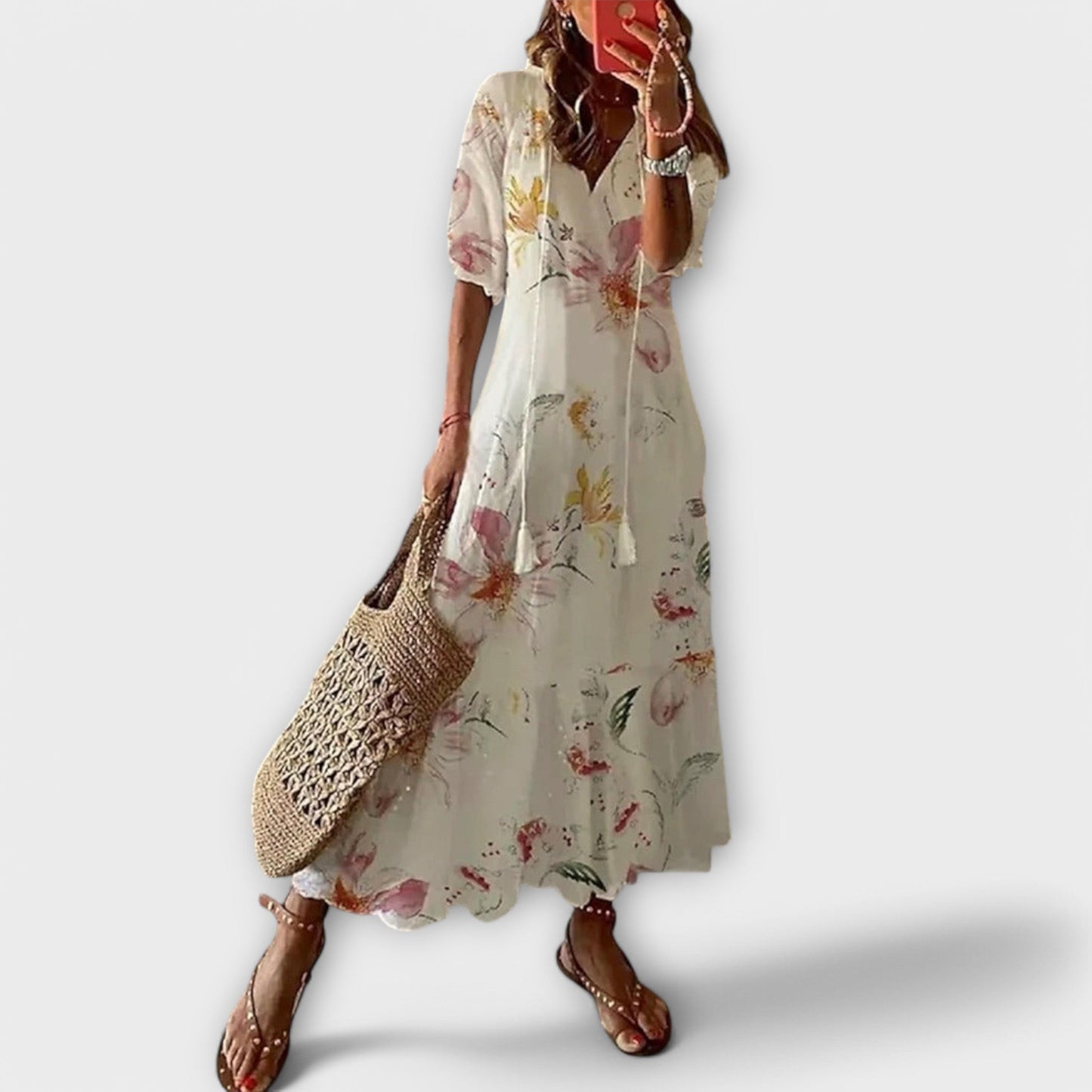 Abito Maxi Elegante | Presenza Scenica e Linea Allungante
