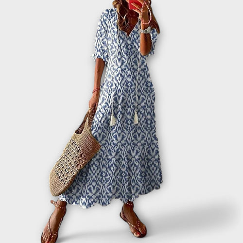 Abito Maxi Elegante | Presenza Scenica e Linea Allungante